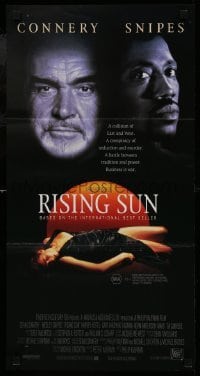 4k899 RISING SUN Aust daybill 1993 Sean Connery, Wesley Snipes, Harvey Keitel