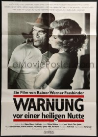 4k239 BEWARE OF A HOLY WHORE German 1971 Rainer Werner Fassbinder, Eddie Constantine!
