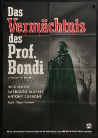 4k243 BUCKET OF BLOOD German 1962 Roger Corman, AIP, Dick Miller, bizarre vampire art!