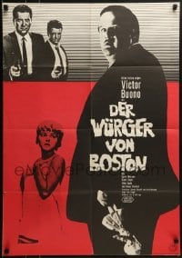 4k353 STRANGLER German 1966 completely different image of creepy Victor Buono & girl in peril!