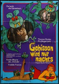 4k365 VAMPIRE HAPPENING German 1971 beautiful woman with bizarre taste, adult vampire film!