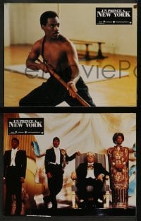 4k563 COMING TO AMERICA 6 French LCs 1988 African Prince Eddie Murphy & Arsenio Hall!