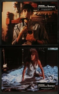 4k445 FRIGHT NIGHT 12 French LCs 1985 Chris Sarandon, great different vampire horror images!