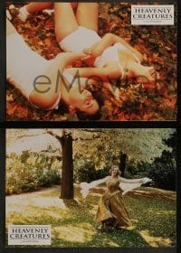 4k577 HEAVENLY CREATURES 6 French LCs 1996 Melanie Lynskey, Kate Winslet, directed by Peter Jackson!