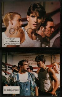 4k517 LIAR'S MOON 8 French LCs 1984 great images of poor Matt Dillon, rich Cindy Fisher!