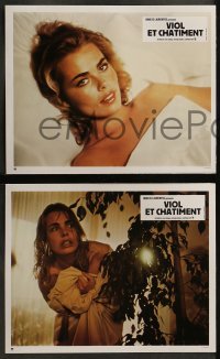 4k450 LIPSTICK 12 French LCs 1976 different images of sexy Margaux Hemingway!