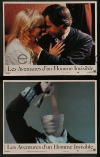 4k616 MEMOIRS OF AN INVISIBLE MAN 4 French LCs 1992 different images of Chevy Chase & Daryl Hannah!
