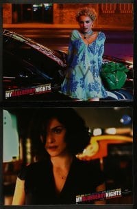 4k582 MY BLUEBERRY NIGHTS 6 French LCs 2007 Norah Jones, Jude Law, sexy Natalie Portman!