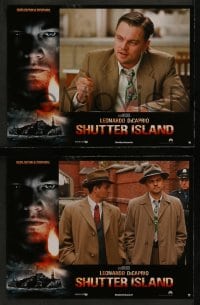 4k621 SHUTTER ISLAND 4 French LCs 2010 Martin Scorsese, cool images of Leonardo DiCaprio!