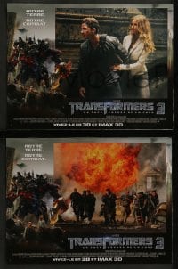 4k604 TRANSFORMERS: DARK OF THE MOON 6 French LCs 2011 directed by Michael Bay!