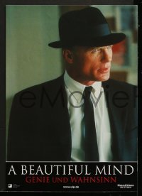 4k384 BEAUTIFUL MIND 8 German LCs 2002 Ron Howard directed, paranoid-schizophrenic Russell Crowe!