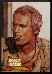 4k376 GENIUS, TWO FRIENDS & AN IDIOT 21 German LCs 1975 Damiani & Leone, Terence Hill, spaghetti!