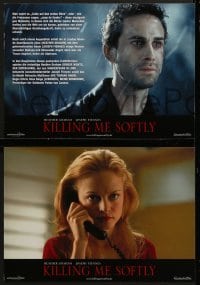 4k400 KILLING ME SOFTLY 8 German LCs 2003 great images of Heather Graham, Joseph Fiennes!