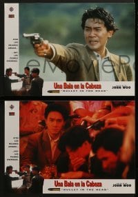 4k041 BULLET IN THE HEAD 6 Spanish LCs 1993 John Woo, Tony Leung Chiu Wai & Jacky Cheung in Vietnam!