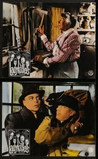 4k031 LADYKILLERS 10 Swiss LCs 1960s Alec Guinness & gangsters + Katie Johnson, Ealing classic!