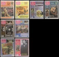 4m236 LOT OF 8 MOVIE COLLECTOR'S WORLD MAGAZINES 2012 ads of vintage movie posters for sale!