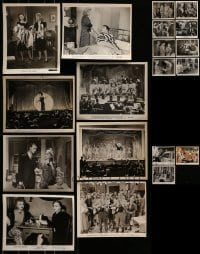 4m326 LOT OF 19 IRIS ADRIAN 8X10 STILLS 1940s-1950s great scenes from some of her movies!