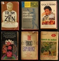 4m272 LOT OF 6 PAPERBACK BOOKS 1950s-1990s Columbo, The Drug Experience, Magic, Myth & Medicine!