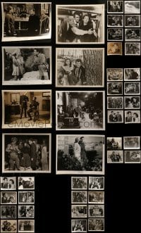 4m296 LOT OF 44 8X10 STILLS 1950s-1960s great scenes from a variety of different movies!