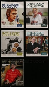 4m241 LOT OF 5 INTELLIGENT COLLECTOR MAGAZINES 2015-2018 Heritage Auctions promotions!
