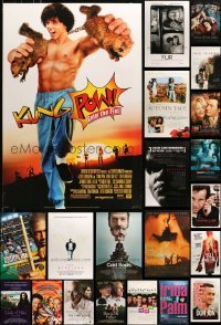 4m455 LOT OF 25 UNFOLDED DOUBLE-SIDED AND SINGLE-SIDED 27X40 ONE-SHEETS 1990s-2010s a variety of movie images!
