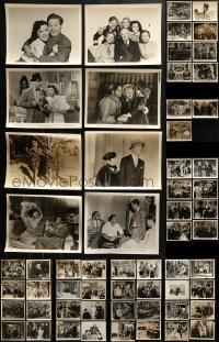 4m284 LOT OF 67 8X10 STILLS 1930s-1940s great scenes from a variety of different movies!