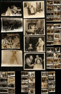 4m288 LOT OF 56 8X10 STILLS 1940s-1950s great scenes from a variety of different movies!