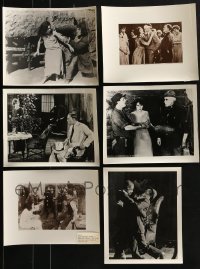 4m403 LOT OF 6 LON CHANEY SR RE-STRIKE 8X10 STILLS 1970s great scenes from several of his movies!