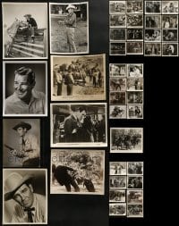 4m300 LOT OF 41 ROD CAMERON 8X10 STILLS 1940s-1950s great scenes from several of his movies!