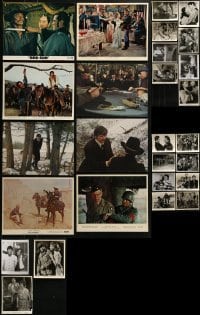 4m315 LOT OF 27 CHARLES BRONSON 8X10 STILLS 1950s-1970s great scenes from several of his movies!