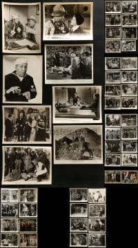 4m293 LOT OF 50 EDGAR BUCHANAN 8X10 STILLS 1940s-1960s great scenes from several of his movies!