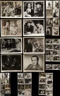 4m292 LOT OF 50 MACDONALD CAREY 8X10 STILLS 1940s-1960s great scenes from some of his movies!