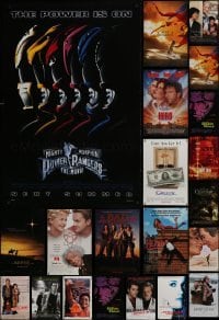 4m461 LOT OF 24 UNFOLDED DOUBLE-SIDED 27X40 ONE-SHEETS 1990s-2000s a variety of movie images!