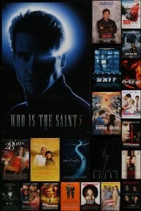 4m443 LOT OF 29 UNFOLDED MOSTLY DOUBLE-SIDED 27X40 ONE-SHEETS 1990s-2000s cool movie images!