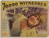 4p005 70,000 WITNESSES LC 1932 star football quarterback Johnny Mack Brown killed in front of fans!