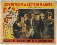 4p016 ADVENTURES OF CAPTAIN MARVEL chapter 1 LC 1941 Frank Coghlan Jr. & more, full-color, rare!