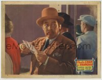 4p154 CHARLIE CHAN IN SHANGHAI LC 1935 close up of Asian Warner Oland holding paper, ultra rare!