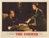 4p175 COBWEB LC #6 1955 Lillian Gish demands Charles Boyer resign his post as head of the clinic!