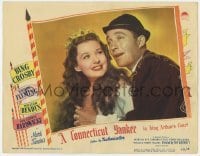 4p182 CONNECTICUT YANKEE IN KING ARTHUR'S COURT LC #4 1949 best c/u of Bing Crosby & Rhonda Fleming