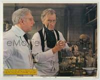 4p192 CREEPING FLESH LC #8 1972 c/u of creepy Peter Cushing with syringe & beaker in laboratory!