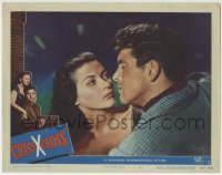 4p196 CRISS CROSS LC #2 1948 best close up of Burt Lancaster about to kiss Yvonne De Carlo!