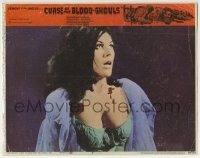 4p199 CURSE OF THE BLOOD-GHOULS LC #7 1969 Strage dei Vampiri, Slaughter of the Vampires, sexy c/u!