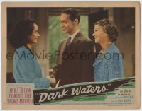 4p212 DARK WATERS LC 1944 close up of Franchot Tone between Merle Oberon & smiling Fay Bainter!