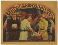 4p215 DAUGHTERS COURAGEOUS LC 1939 Donald Crisp & Fay Bainter comfort sad Priscilla Lane!