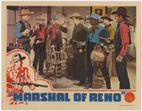 4p568 MARSHAL OF RENO LC 1944 Wild Bill Elliott & his men draw their guns on crooked sheriff!