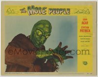 4p582 MOLE PEOPLE dry-mounted LC #3 1956 Universal horror, best c/u of wacky subterranean monster!