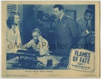 4p583 MONSTER & THE APE chapter 3 LC 1945 Willie Best eavesdrops on man asking if robot is missing!