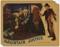 4p587 MOUNTAIN JUSTICE LC 1937 wacky hooded hillbilly klan members take girl from jail cell!