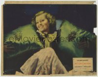 4p597 MY LIPS BETRAY LC 1933 best portrait of Lillian Harvey smiling with a pillow in each arm!