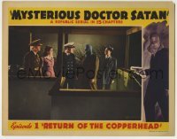 4p600 MYSTERIOUS DOCTOR SATAN chapter 1 LC 1940 masked hero in full-color, Return of the Copperhead!
